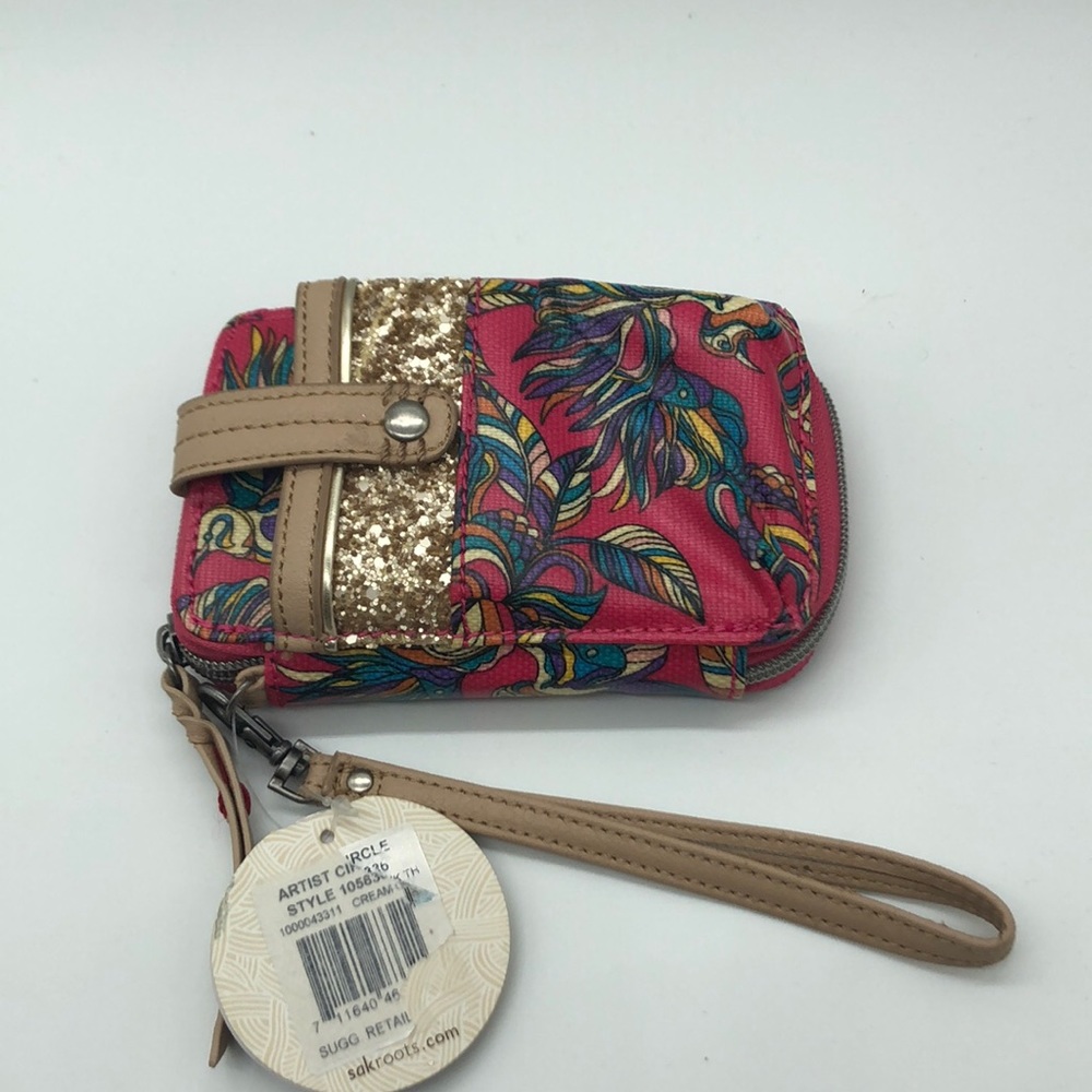 Colorful Sakroot Hand Wallet - Picture 2 of 4